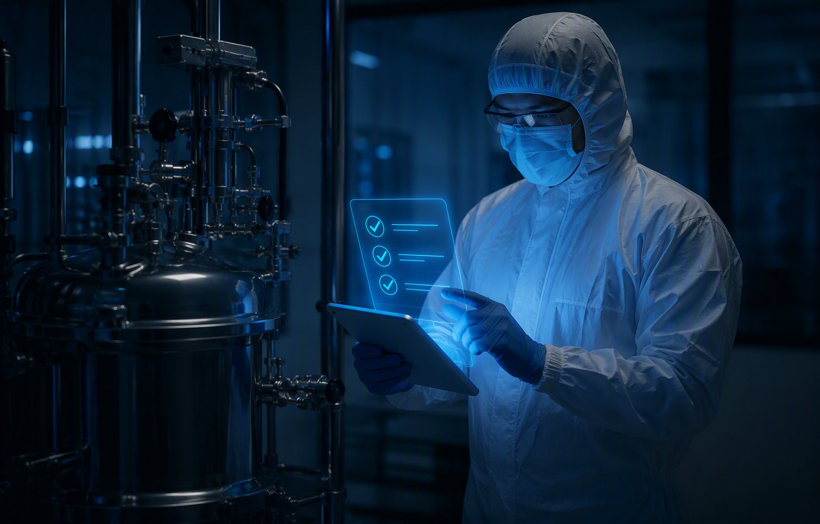 Validation CQV d'un skid pharmaceutique